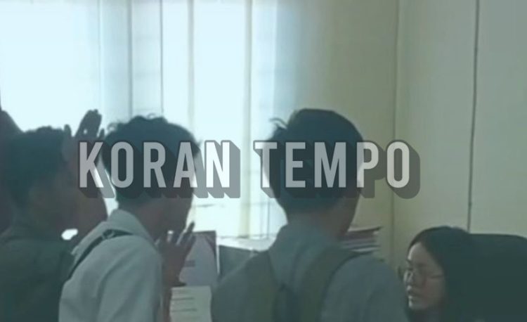 Mahasiswa di Nias Ribut